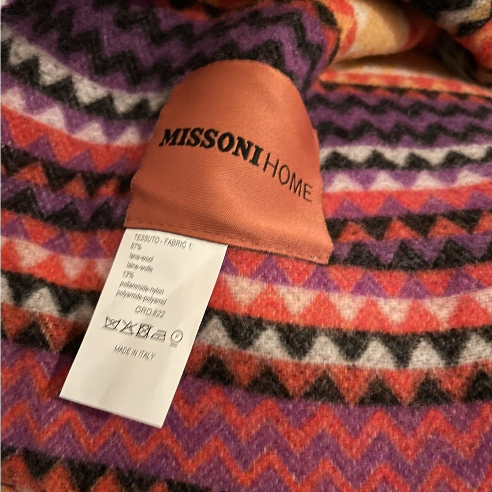 Missoni throw blanket
